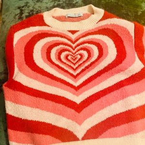 Heart sweater